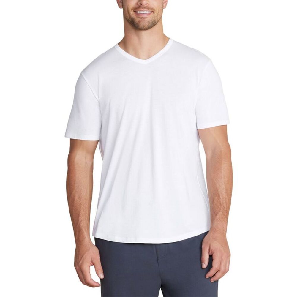 Barefoot Dreams Mens  Jersey Shirt, White